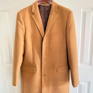 J.Crew Everyday Topcoat in Dark Camel (Primaloft Insulated) Size 46L